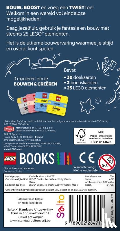  - Lego ReCreate Activity Cards: Magie