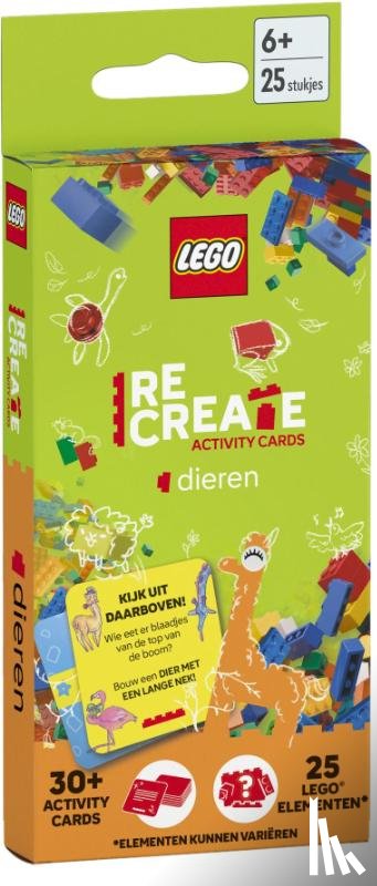  - Lego ReCreate Activity Cards: Dieren