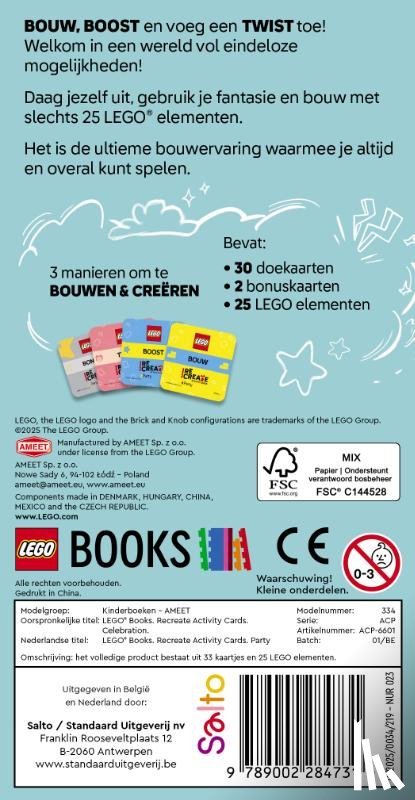  - Lego ReCreate Activity Cards: Party