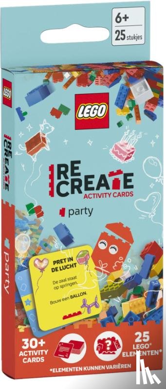  - Lego ReCreate Activity Cards: Party