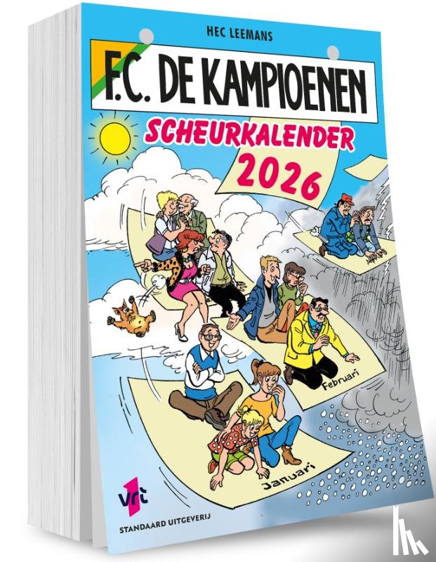 Hec Leemans - F.C. De Kampioenen scheurkalender 2026