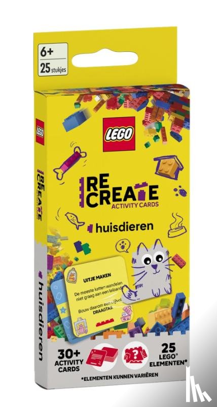  - Lego ReCreate Activity Cards: Huisdieren