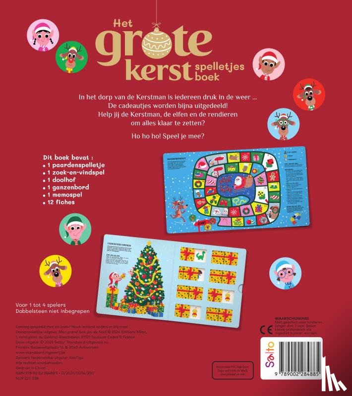 Ameling, Charlotte - Het grote kerstspelletjesboek