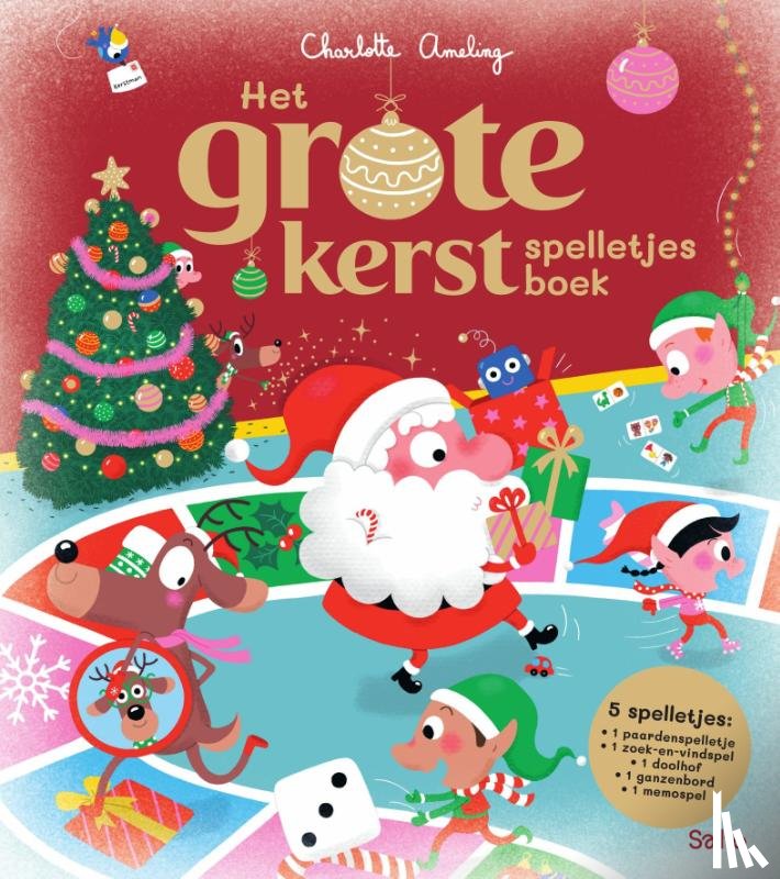 Ameling, Charlotte - Het grote kerstspelletjesboek