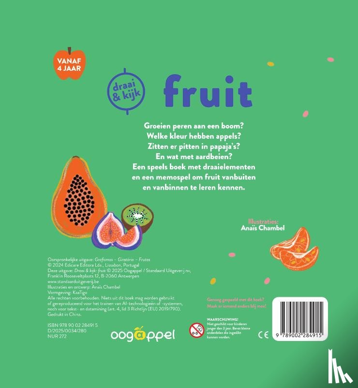 Chambel, Anaïs - Draai en kijk Fruit