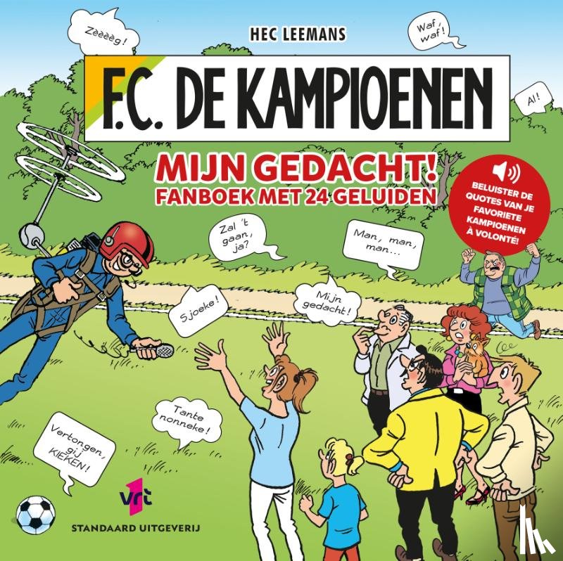 Hec Leemans - Mijn gedacht! Fanboek met 24 geluiden