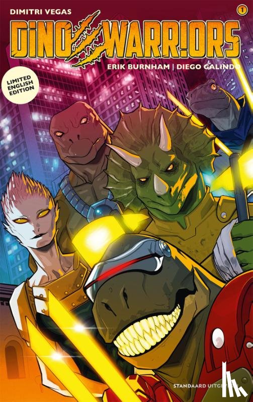Burnham, Erik, Vegas, Dimitri - Dino Warriors Engels 1
