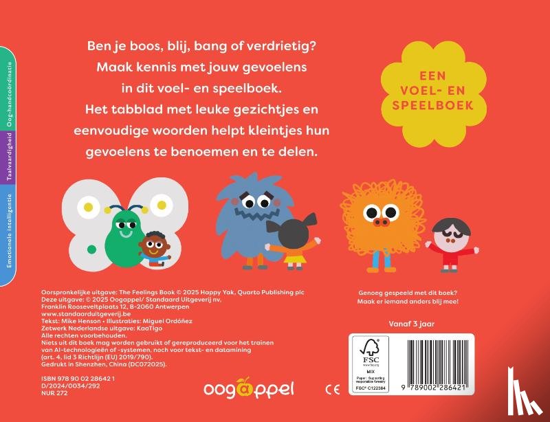 Henson, Mike - Je gevoelens. Een voel- en speelboek