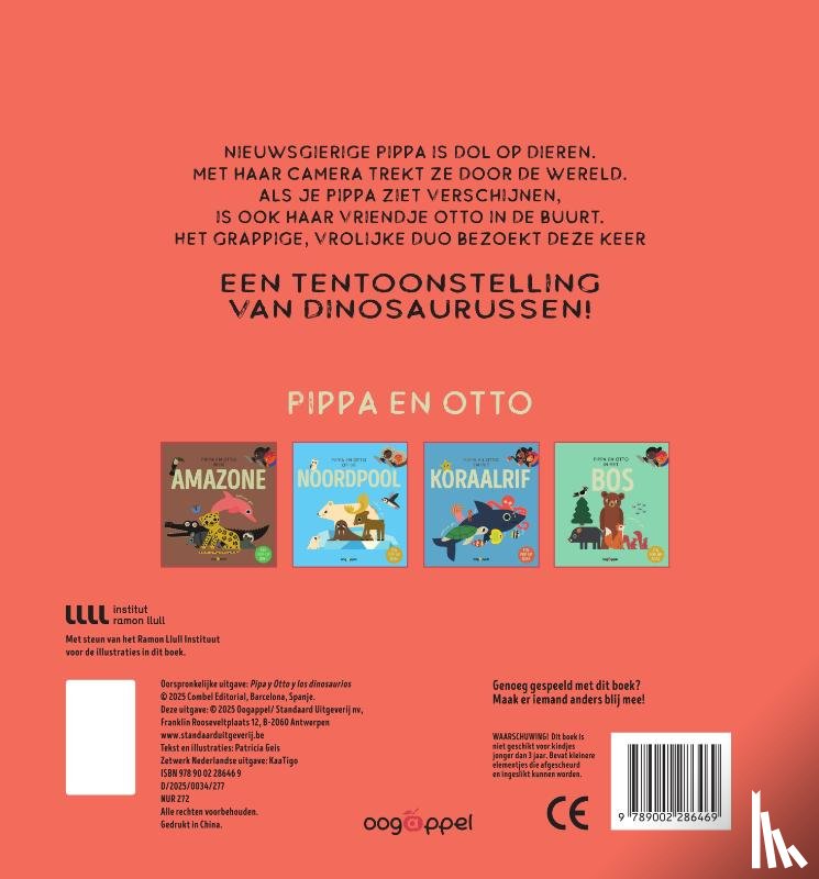 Geis, Patricia - Pippa en Otto bij de dino's