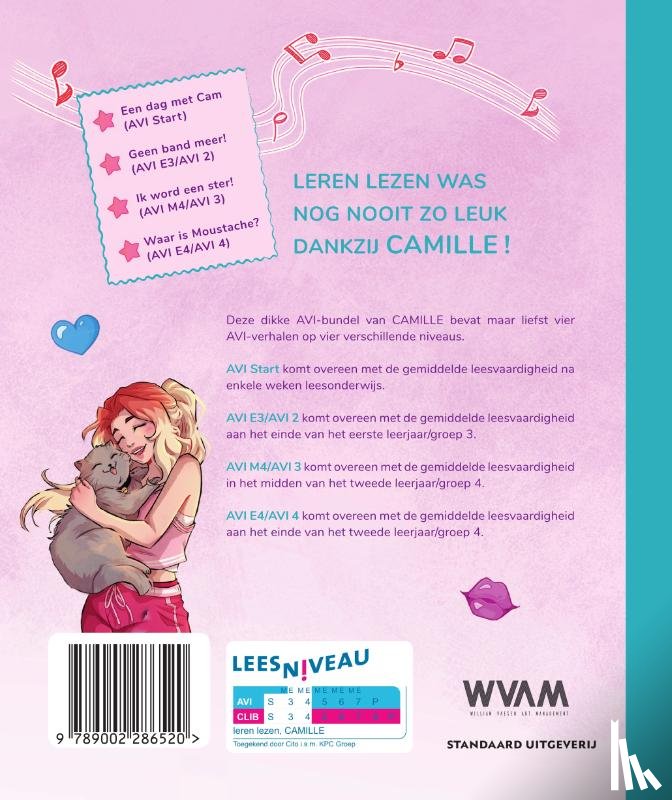 CAMILLE - Ik leer lezen met Camille. Mijn dikke AVI-leesboek