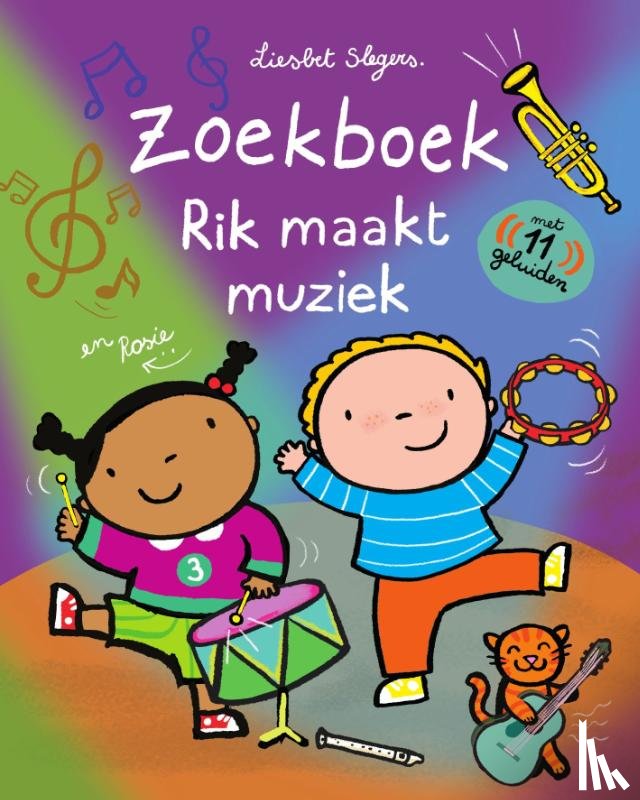 Slegers, Liesbet - Zoek- en geluidenboek Rik maakt muziek