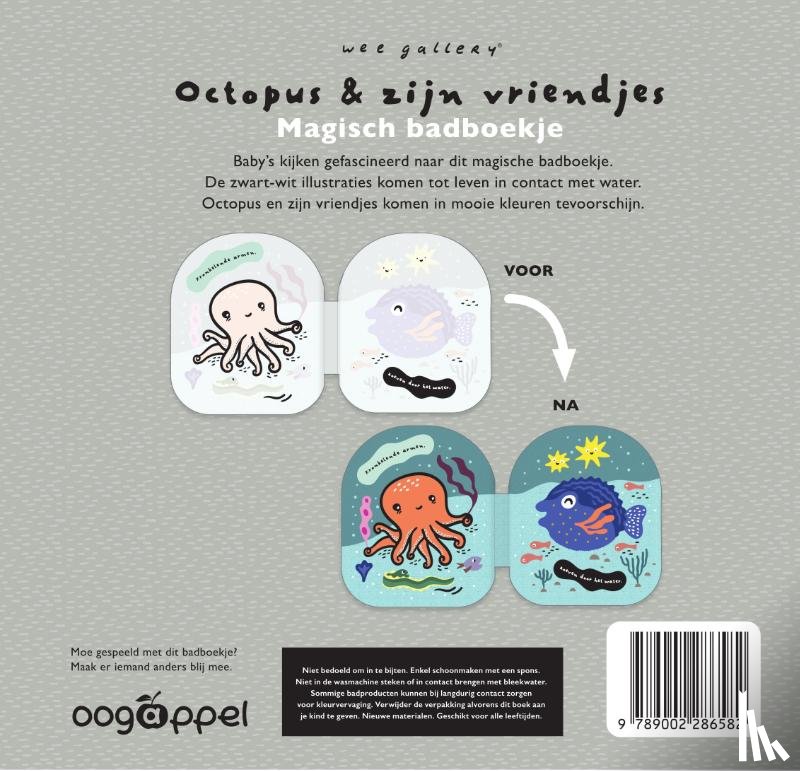 Sajnani, Surya - Octopus en zijn vriendjes - Magisch badboekje Wee Gallery