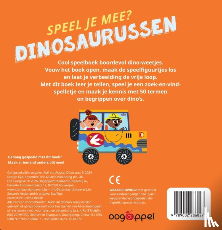 Bellon, Teresa - Speel je mee? Dinosaurussen