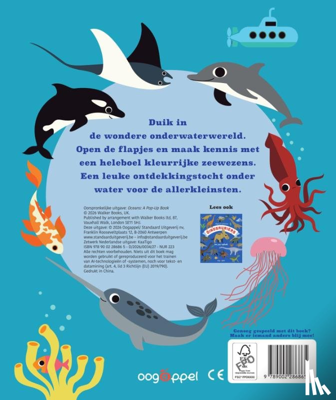 Arrhenius, Ingela P. - Oceanen. Een pop-upboek