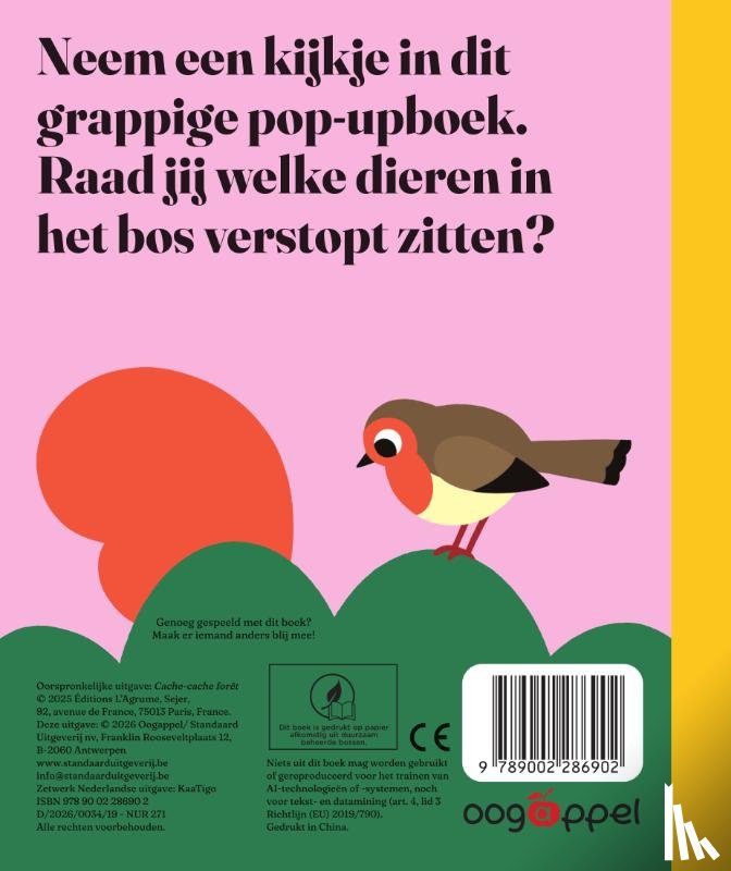 Dall'Ava, Caroline - Verstoppertje in het bos!