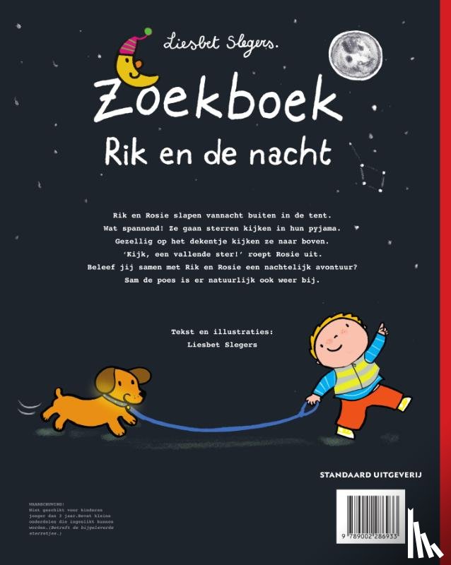 Slegers, Liesbet - Zoekboek Rik en de nacht