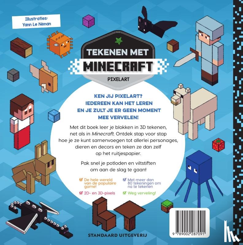  - Tekenen met Minecraft Pixelart