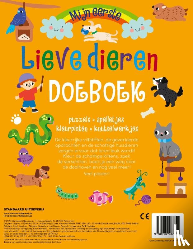  - Mijn eerste doeboek Lieve dieren