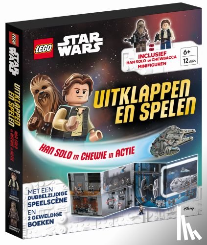  - Lego Star Wars Uitklappen en spelen: Han Solo en Chewie in actie