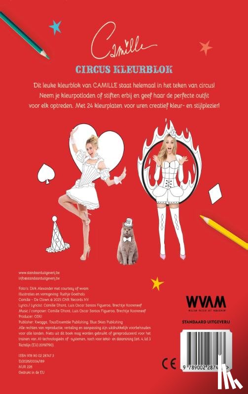 CAMILLE - CAMILLE Circus kleurblok