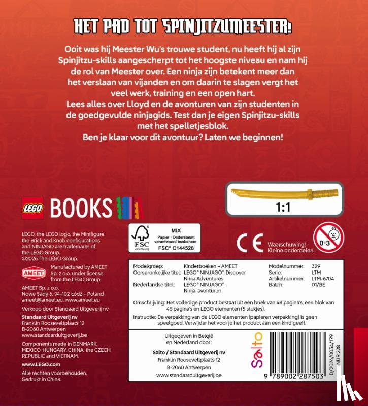  - LEGO® NINJAGO®. Ninja-avonturen