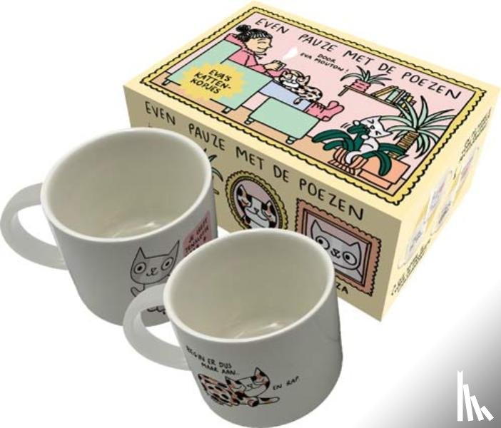 Mouton, Eva - Eva's kattenkopjes: Even pauze met de poezen