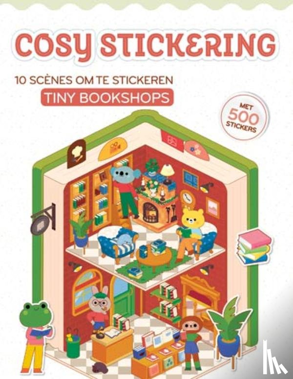  - Cosy stickering: Tiny bookshops