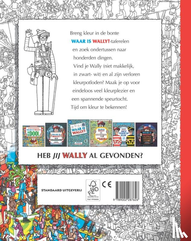 Handford, Martin - Waar is Wally? Het officiële kleurboek