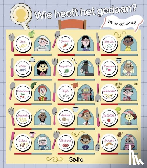 Prévot, Pascal - Wie heeft het gedaan? In de eetzaal