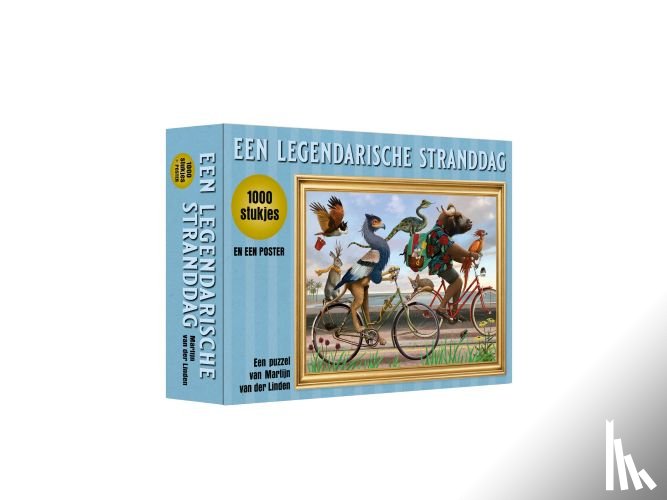 van der Linden, Martijn - Puzzel Een legendarische stranddag