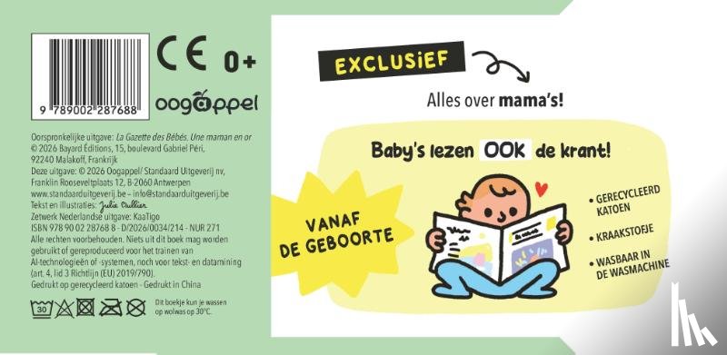 Bullier, Julie - De babykrant: Een mama van goud