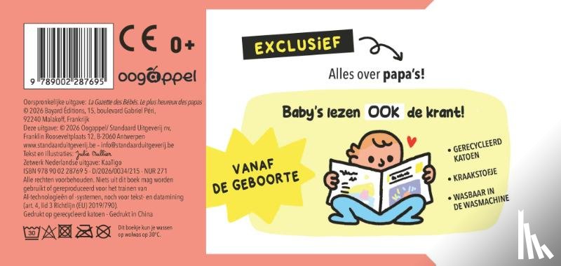 Bullier, Julie - De babykrant: Mijn papa is de beste