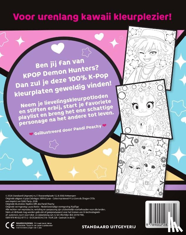  - K-Pop fandom kleurboek