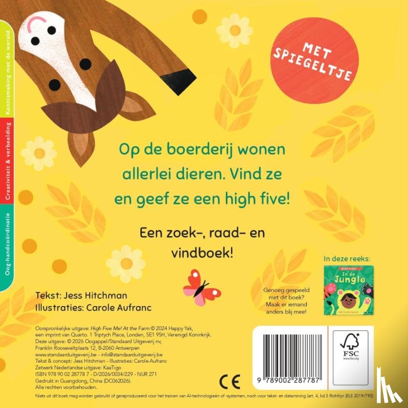 Hitchman, Jess - High five! Op de boerderij