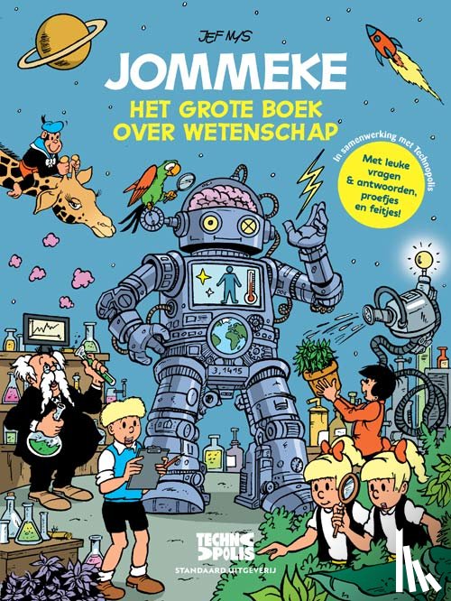 Nys, Jef - Jommeke Het grote boek over de wetenschap