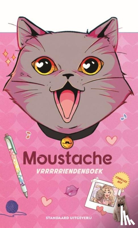CAMILLE - Moustache vrrrrriendenboek