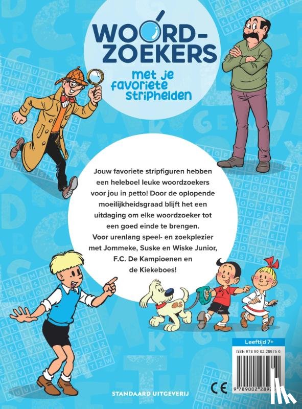 Hec Leemans - Woordzoekers met je favoriete striphelden 7+