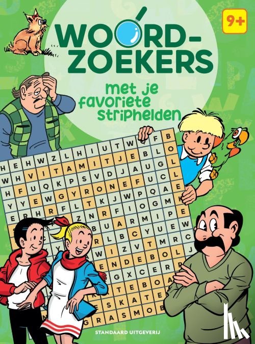 Hec Leemans - Woordzoekers met je favoriete striphelden 9+