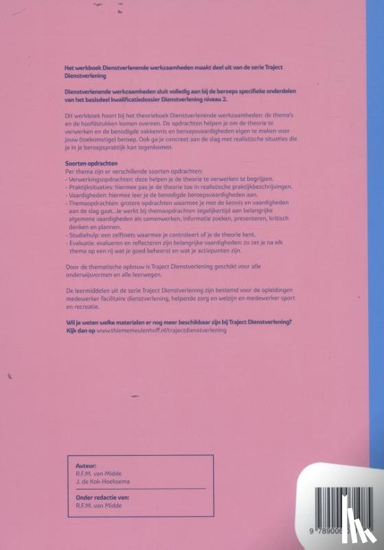 Midde, R.F.M. van, Kok-Hoeksema, J. de - werkboek niveau 2