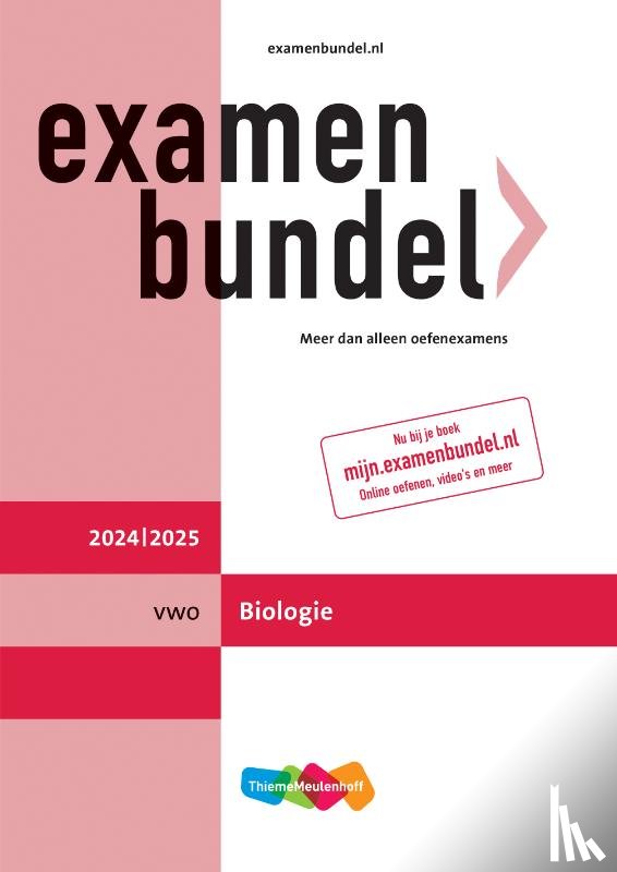 Gommers, M.C.C., Jansen, A.S.P. - Examenbundel online + boek vwo Biologie 2024/2025