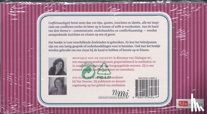 Griendt, Monique van de, Schutte, Eva - Conflictvaardig(er)
