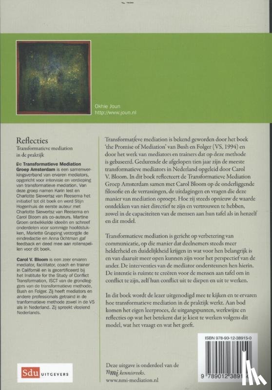 Bloom, Carol V., Transformatieve Mediation Groep Amsterdam - Reflecties