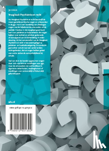 Swank, M., Niele, M., Karman, C., Jonkers, M. - Vraagbaak Psychiatrie en Recht