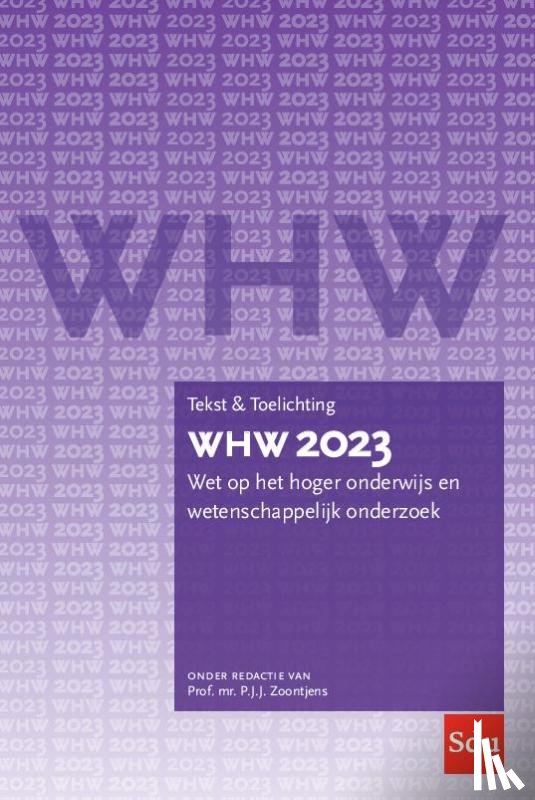 Zoontjens, P.J.J. - WHW 2023 Tekst & Toelichting