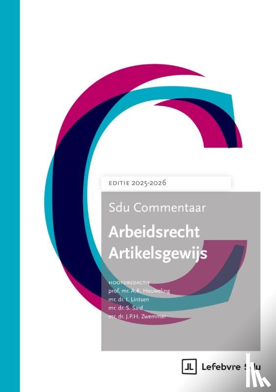  - Sdu Commentaar Arbeidsrecht Artikelsgewijs | 2025-2026
