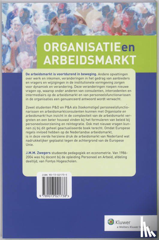 Zwegers, J.M.M. - Organisatie en arbeidsmarkt