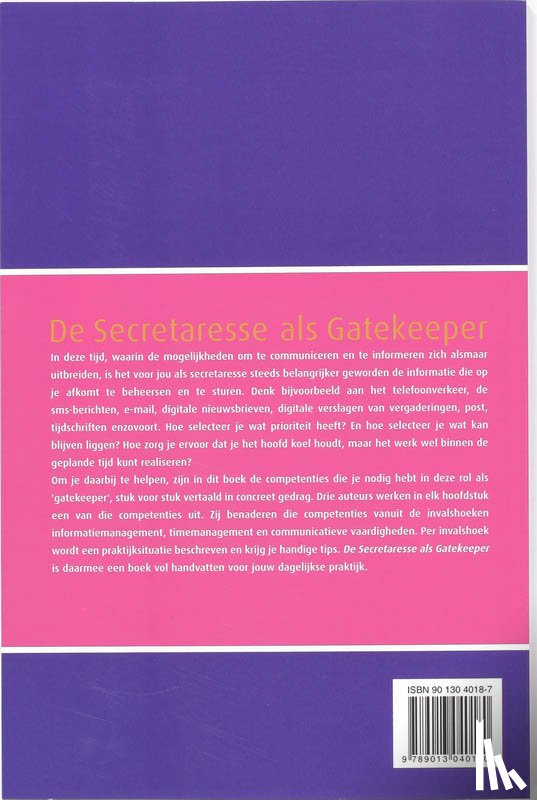  - De secretaresse als gatekeeper