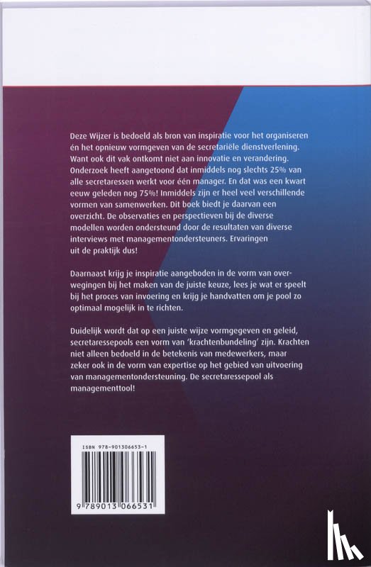 Smits, Marianne H.M. - Het opzetten van een secretaressepool