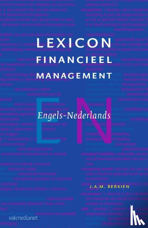 Berkien, J.A.M. - Lexicon Financieel Management