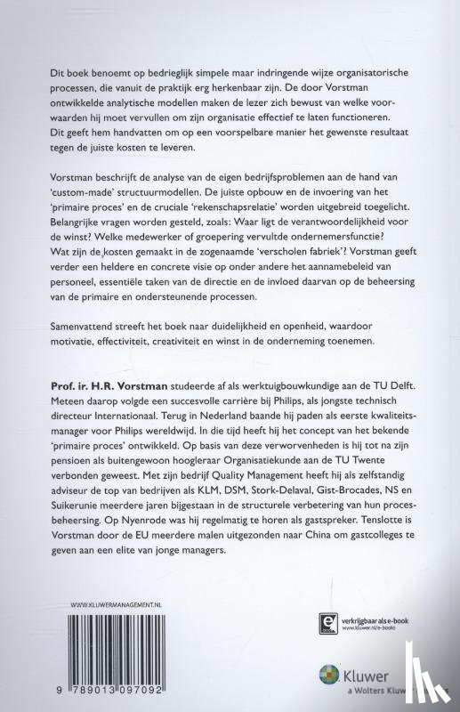 Vorstman, H.R. - Procesbeheersing in de industrie
